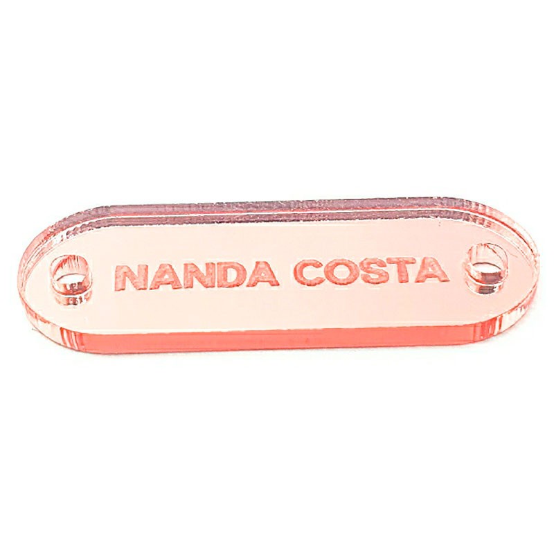 50 Etiquetas Mirror 30x13 mm