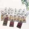 Llaveros De Acrilico, Simil Metal, P/ Hotel Mod.787