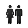 Figuras Señaletica Para Baño, Hombre, Mujer, Mixto, P/cartel