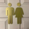 Figuras Señaletica Para Baño, Hombre, Mujer, Mixto, P/cartel