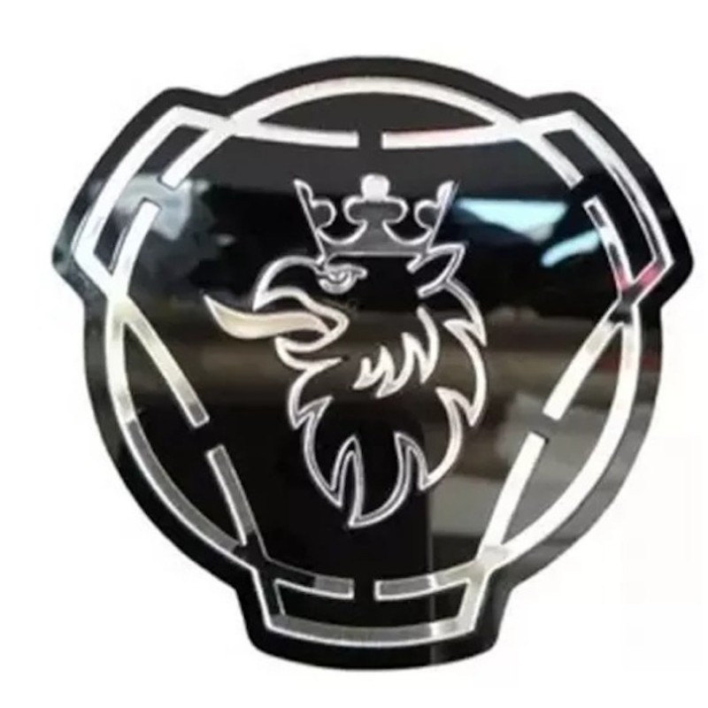 Pack 1 insignia, 2 113H y 1 cartel Scania 68 x 9,5 cm