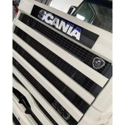 Pack 1 insignia, 2 113H y 1 cartel Scania 68 x 9,5 cm