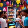 Ambientacion Expendedora de snacks/latas personalizados *Sweet Love*