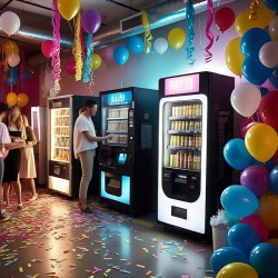 Ambientacion Expendedora de snacks/latas personalizados *Sweet Love*