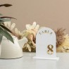 - Pack 12 Centros/Numeros de mesa 3D- Mod.702-