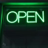 Cartel Neón Led Open, Abierto Luminoso, Abierto Mod.846