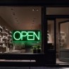 Cartel Neón Led Open, Abierto Luminoso, Abierto Mod.846