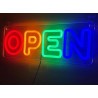 Cartel Neón Led Open, Abierto Luminoso, Abierto Mod.847