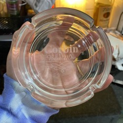 Cenicero De Vidrio Personalizado Grabado Laser