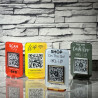 Mini Cartel acrilico redes sociales Qr Mod.849
