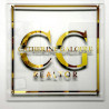 Cartel Profesional Acrílico Espejado Glam 40x30 Cm