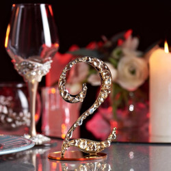 12 Numeros de mesa diseño LUXURY