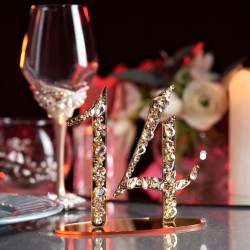 12 Numeros de mesa diseño LUXURY