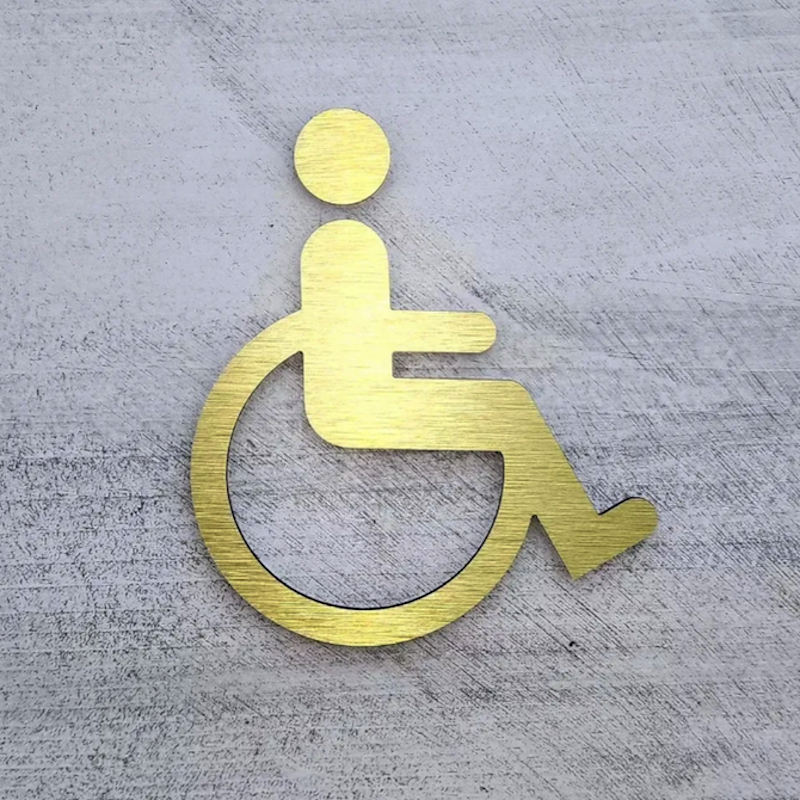 Figuras Señaletica Para Baño discapacitado P/cartel