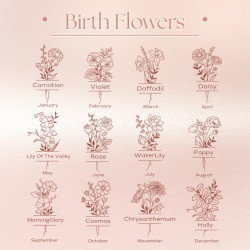 Velador Luz Led Regalo Dia De Madre Flores grabado mod.870