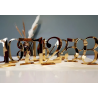 12 Numeros de mesa Mirror Mod.520