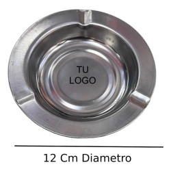 Cenicero Acero Grabado...