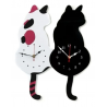 Reloj de acrilico para pared Diseño: gatito que mueve la cola